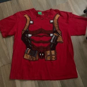 Authentic Marvel Deadpool Costume Shirt